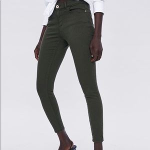 Zara basics Z1995 mid- rise skinny denim